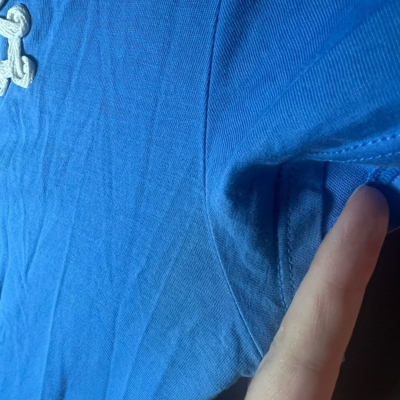 Lilly Pulitzer Bundle Of 2 Pima Cotton Mini Dresses Size XS Blue Embroidered - Picture 10 of 10